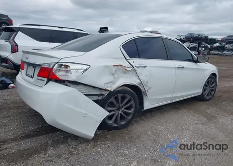 2015 Honda Accord Sport из США, поврежденный, VIN 1HGCR2F51FA193491